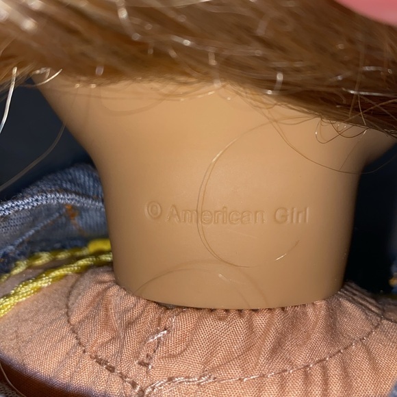 American Girl Doll 18" Tenney Grant Meet Blond Curly Hair Brown Eyes Freckles - Picture 7 of 7